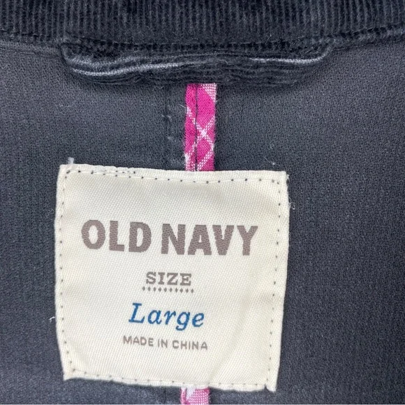Old Navy Corduroy Blazer - Black - Picture 5 of 16